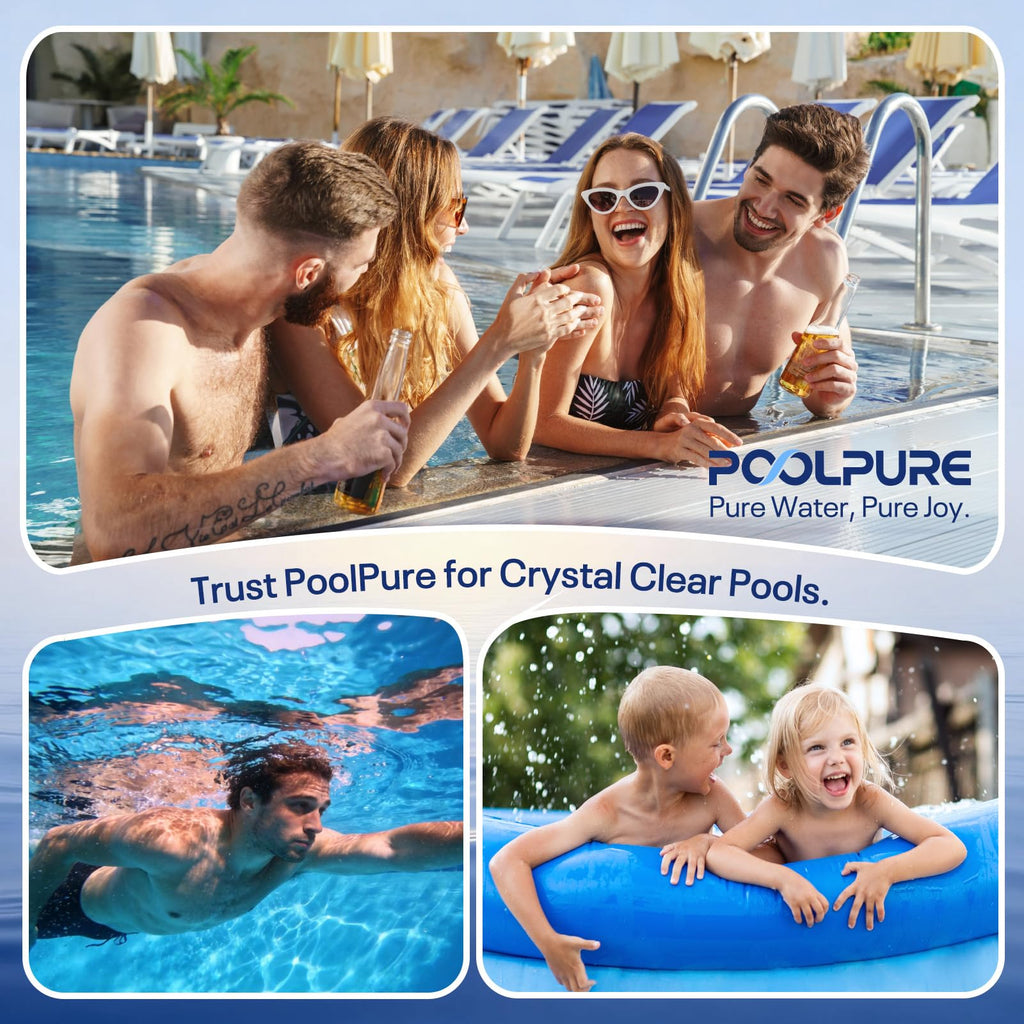 POOLPURE 5CH-352 Spa Filter Replaces PPM35SC-F2M, Marquis Spa 20042, 20092, 70-0240, 370-0242, 370-0243, Filbur FC-0196, 2" Male Thread/MPT Hot Tub Filter, 1 Pack