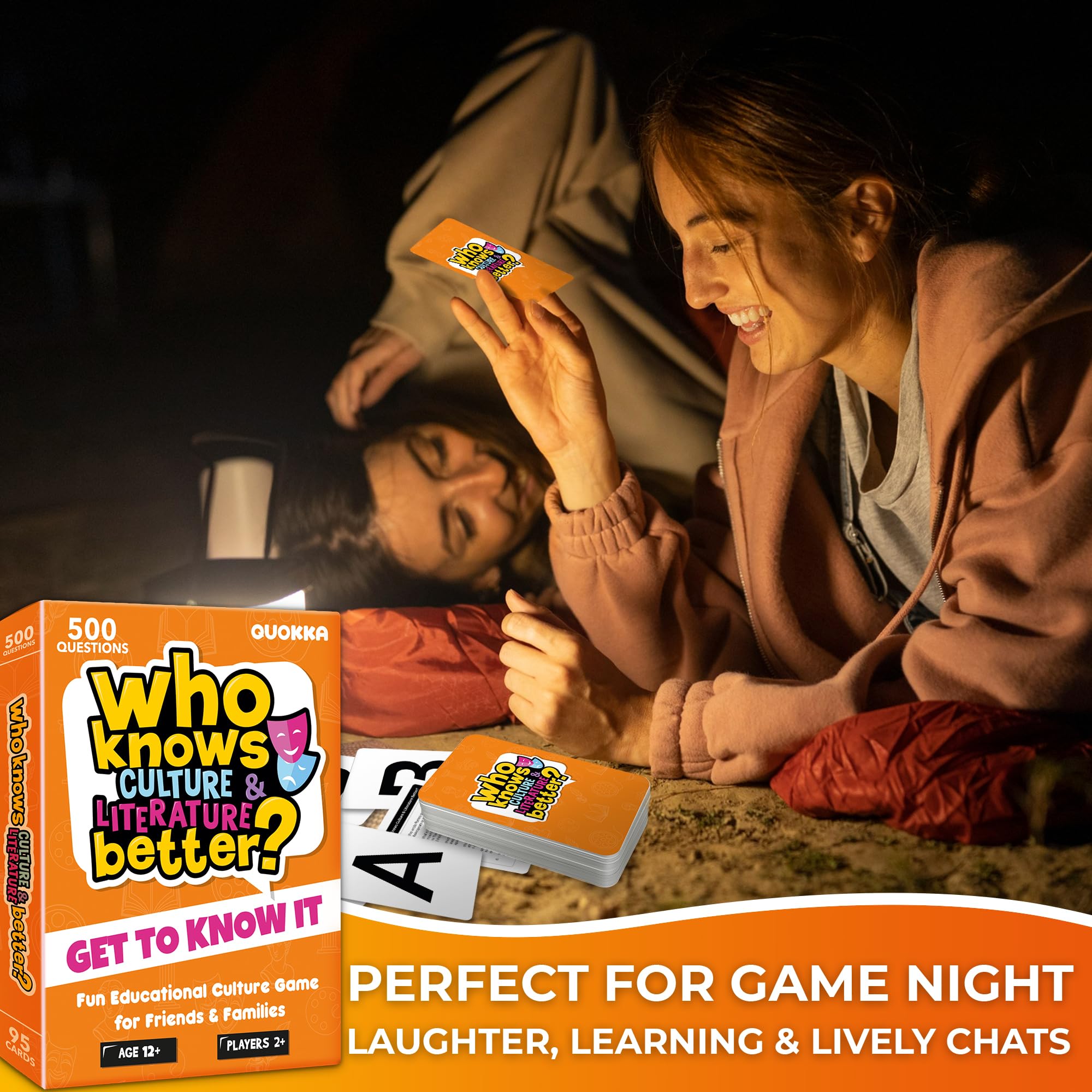 Family Board Games for Kids and Adults - Trivia Card Games for Kids 8-12 and Adults - Who Knows Me Better for Family Game Night - 500+ Facts Questions from Ages 6-8 — Fun Travel Car Activities for 5+