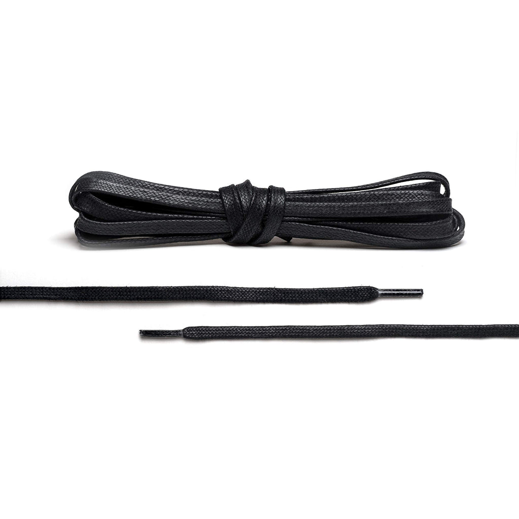 Premium Flat Waxed Cotton Boot Laces - Cobbler's Choice Shoe Laces - Durable and Beautiful!