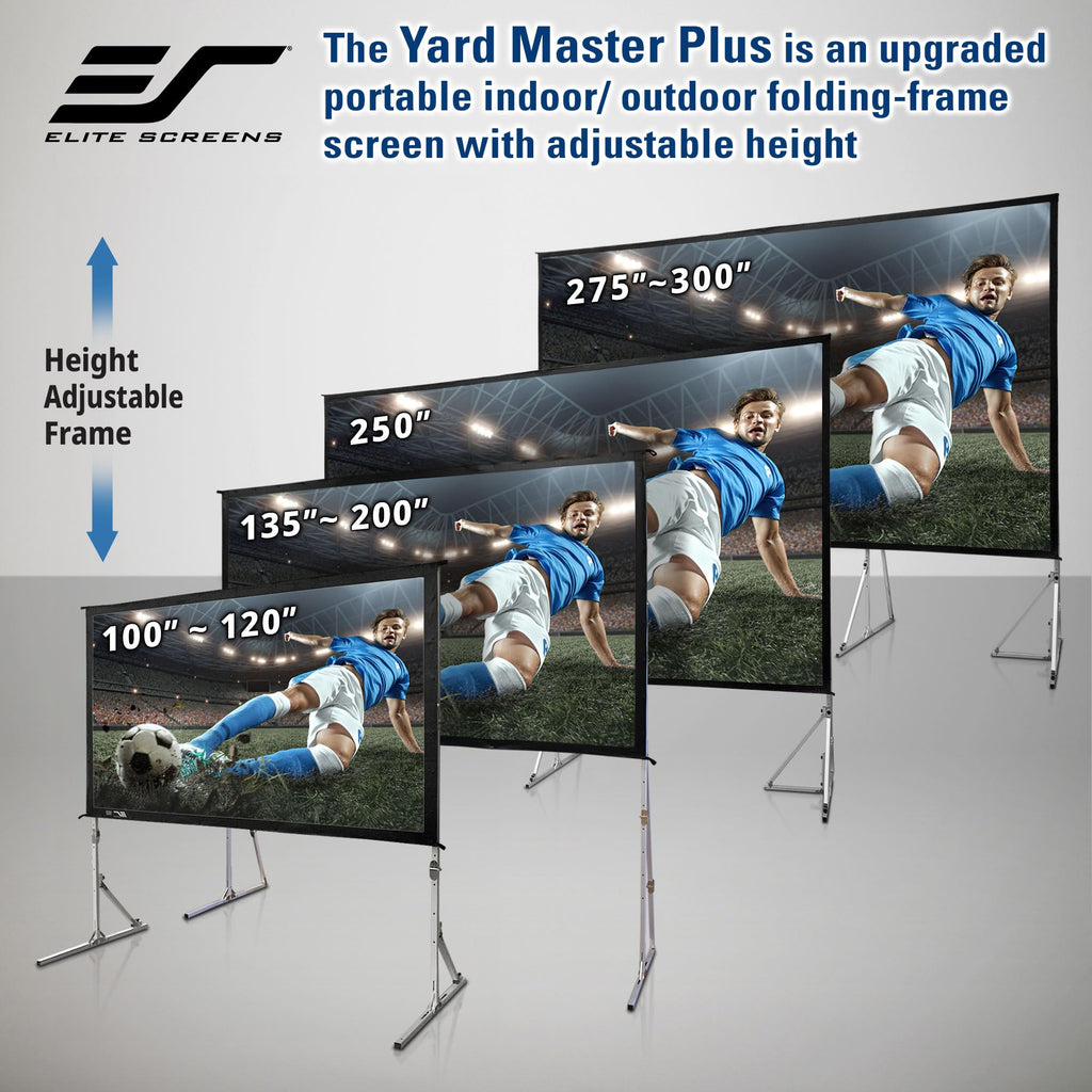 Elite Screens 100-inch Wraith Veil DUAL, 16:9, 0.8 Gain, 150° Viewing Angle, Front & Rear Projection Screen, Yardmaster 2 OMS100H2-Dual