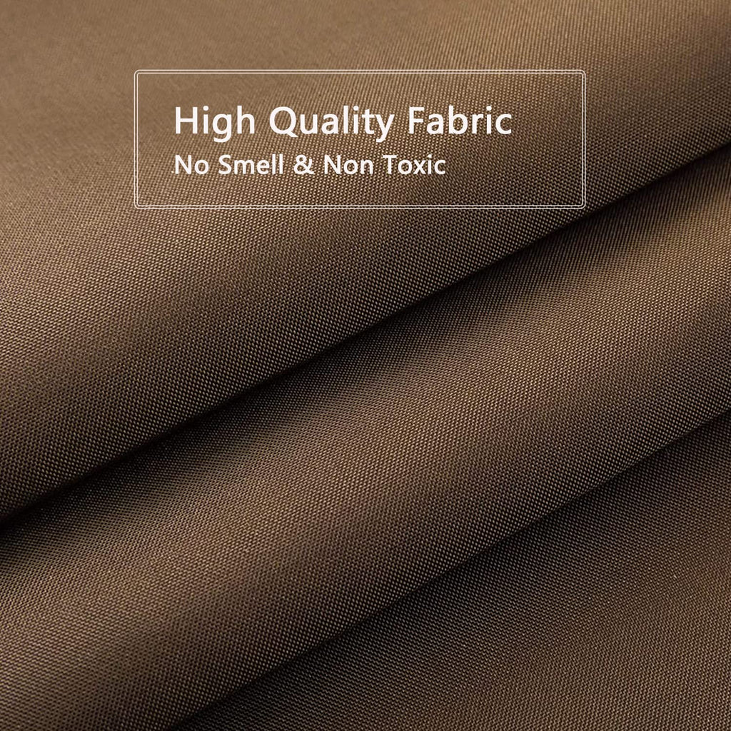LLSCL Fabric Shower Curtain Liner with Magnets, Waterproof Hotel Quality, 72 x 72 Machine Washable