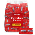 Strawberry Licorice Candy Bulk 2 lb, 95 Pieces Individually Wrapped - Geeoollah - Soft Chewy Red Candy for Party Favors, Office Candy Jar, Goodie Bags and Snacking