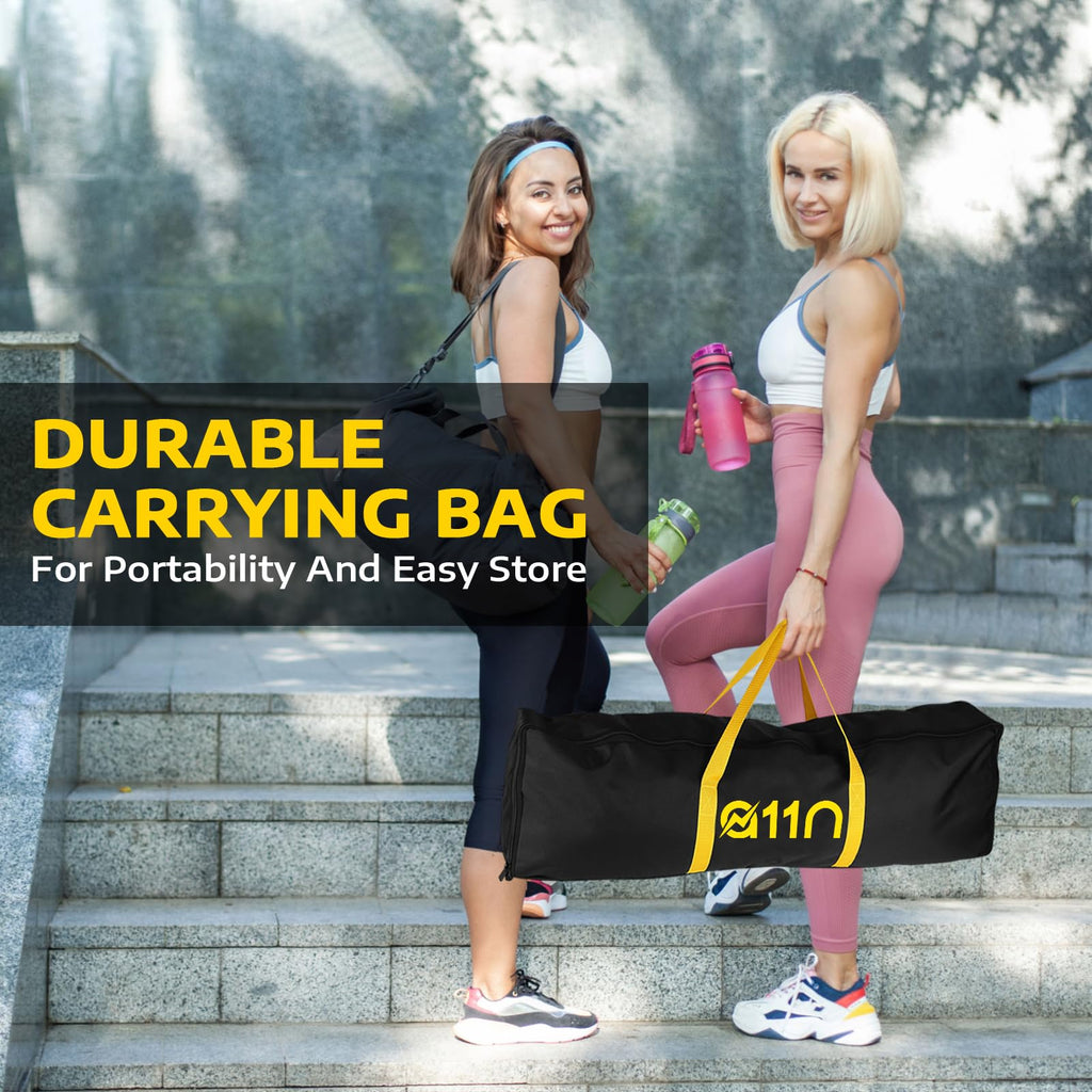 A11N SPORTS Designed for All Weather Conditions with Steady Metal Frame and Strong PE Net, Regulation Size Net with Carrying Bag- 22’ Wide x 36” Tall, Indoor/Outdoor Use