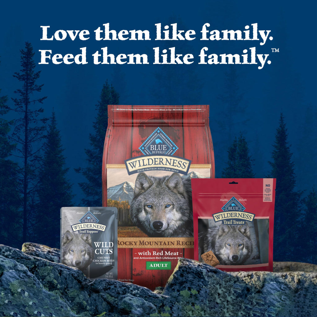 Blue Buffalo Wilderness Wild Cuts Trail Toppers Chunky Bites In Hearty Gravy - Beef - 3 Oz