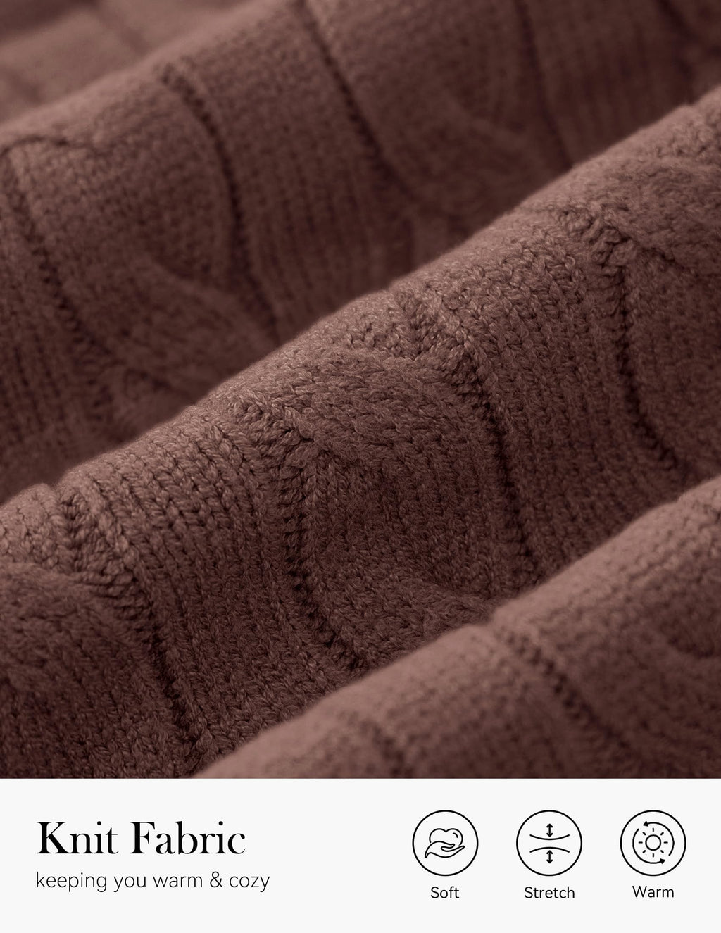 PRETTYGARDEN Spring Cable Knit Oversized Sweaters for Women 2026 Polo V Neck Long Sleeve Casual Chunky Sweater Pullover Tops