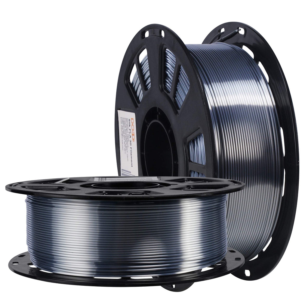 1.75mm PLA 3D Printer Filament Bundle: Glow in Dark Green/Blue/Purple/Rainbow, One Spool Clear Multi Colored, Each Spool 250g, Total 1.25Kg 3D Printing Material, 250g x 5 Spools Glow in Dark PLA