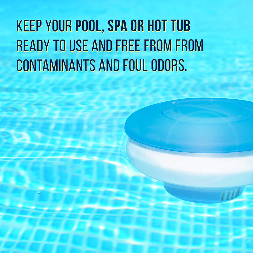 U.S. Pool Supply Pool Chlorine Floater, 3" Tablet Floating Dispenser