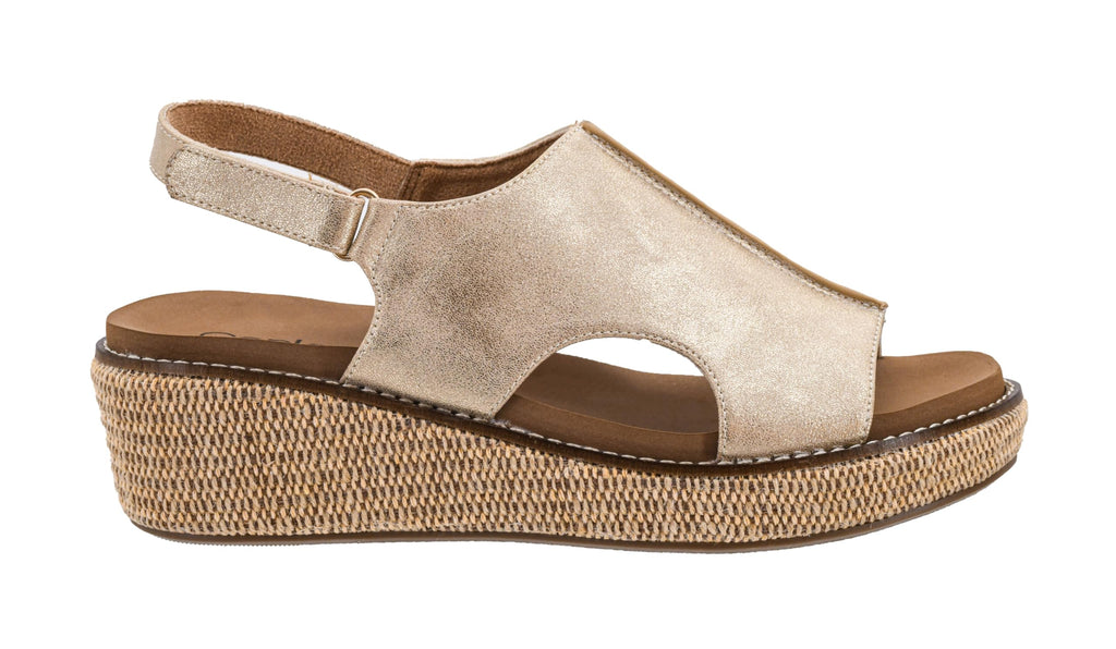 Corkys Footwear Volta Wedge - Chic Elegance Meets All-Year Comfort with a 2-Inch Cork Heel and Marshmallow Insole for Stylish Everyday Wear and All-Day Comfort