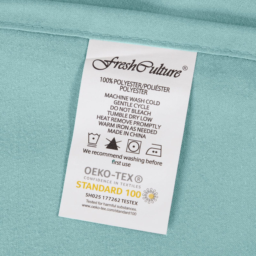 FreshCulture Twin XL Flat Sheet - Hotel Quality Twin XL Flat Sheet Only - Brushed Microfiber Top Sheet - Ultra Soft & Breathable - Wrinkle-Free - Easy Care - Single Flat Sheet (Twin XL, Beige)