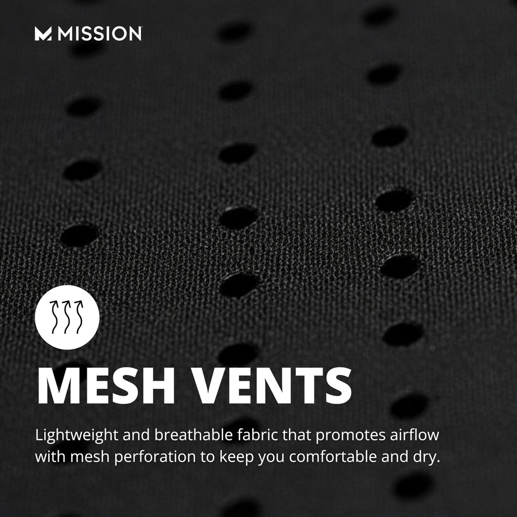 MISSION Cooling Vented Performance Hat Unisex Cap for Workouts, Golf & Running, Sweat & Water Activated Technology