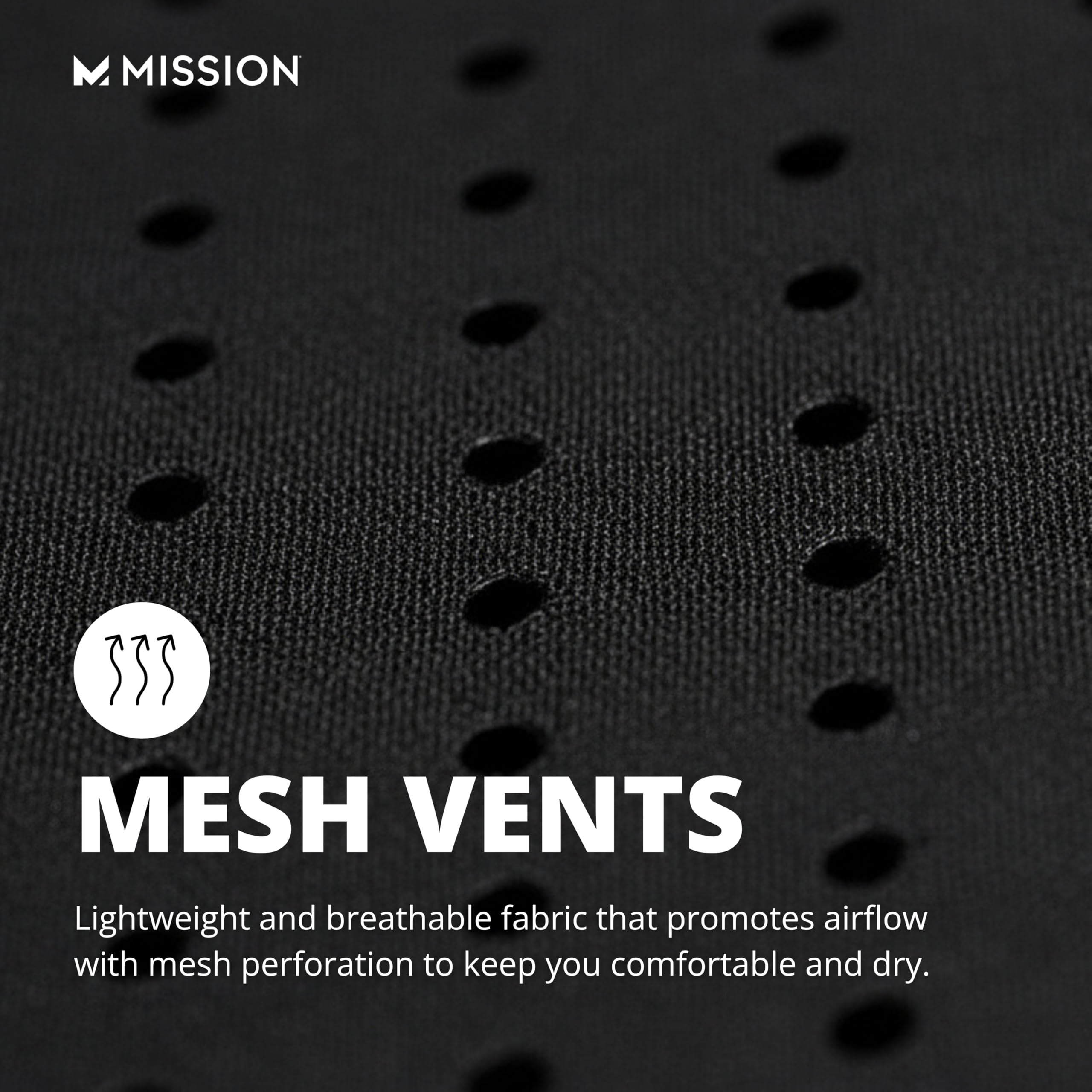 MISSION Cooling Vented Performance Hat Unisex Cap for Workouts, Golf & Running, Sweat & Water Activated Technology
