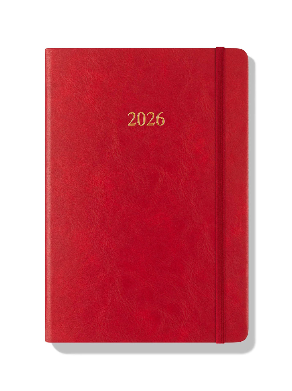 Wykeham's Executive 2026 Daily Journal Planner – US Public Holidays & Format – Customization Available (Brown, 6" x 4.5")