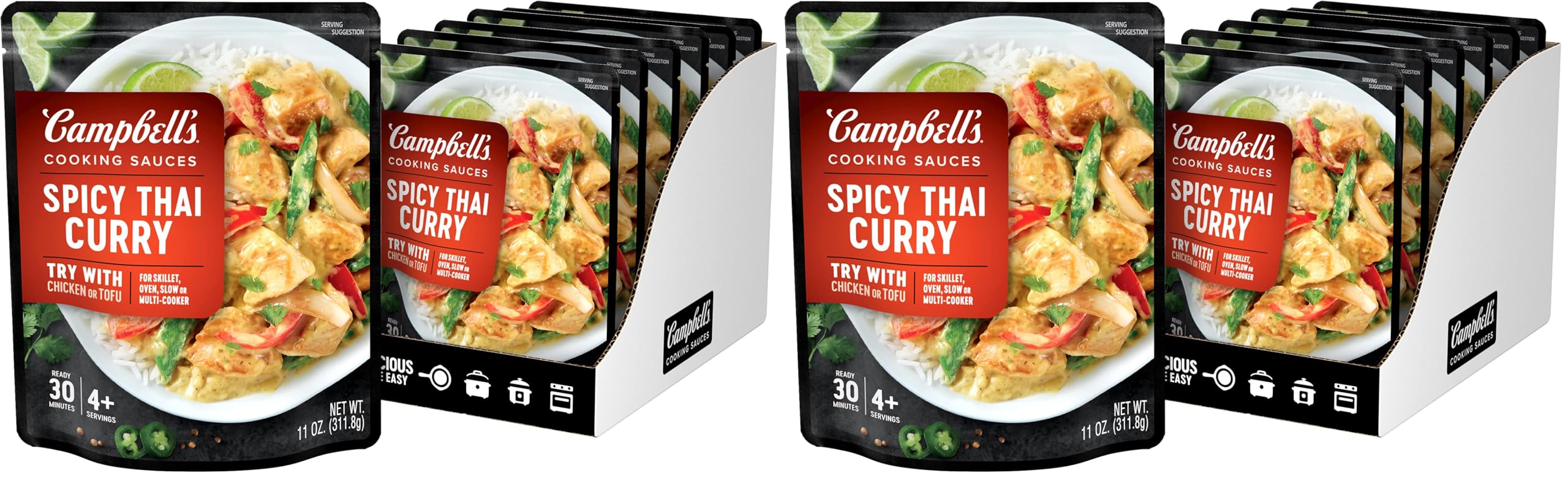 Campbell's Cooking Sauces, Hearty Beef Stew, 12 Oz Pouch