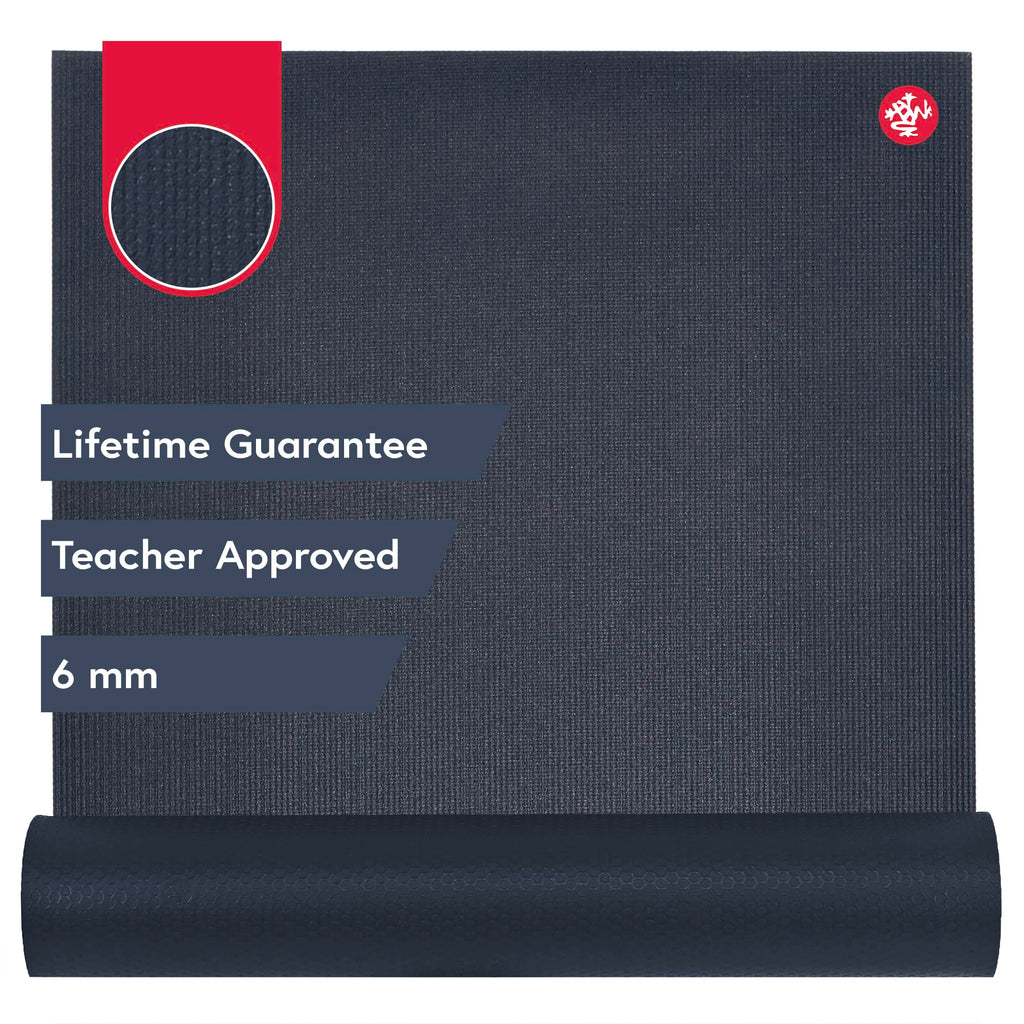 Manduka PRO Yoga Mat - 6mm | Lifetime Durability | Hygienic Construction | Premium Studio Quality | Teacher Approved