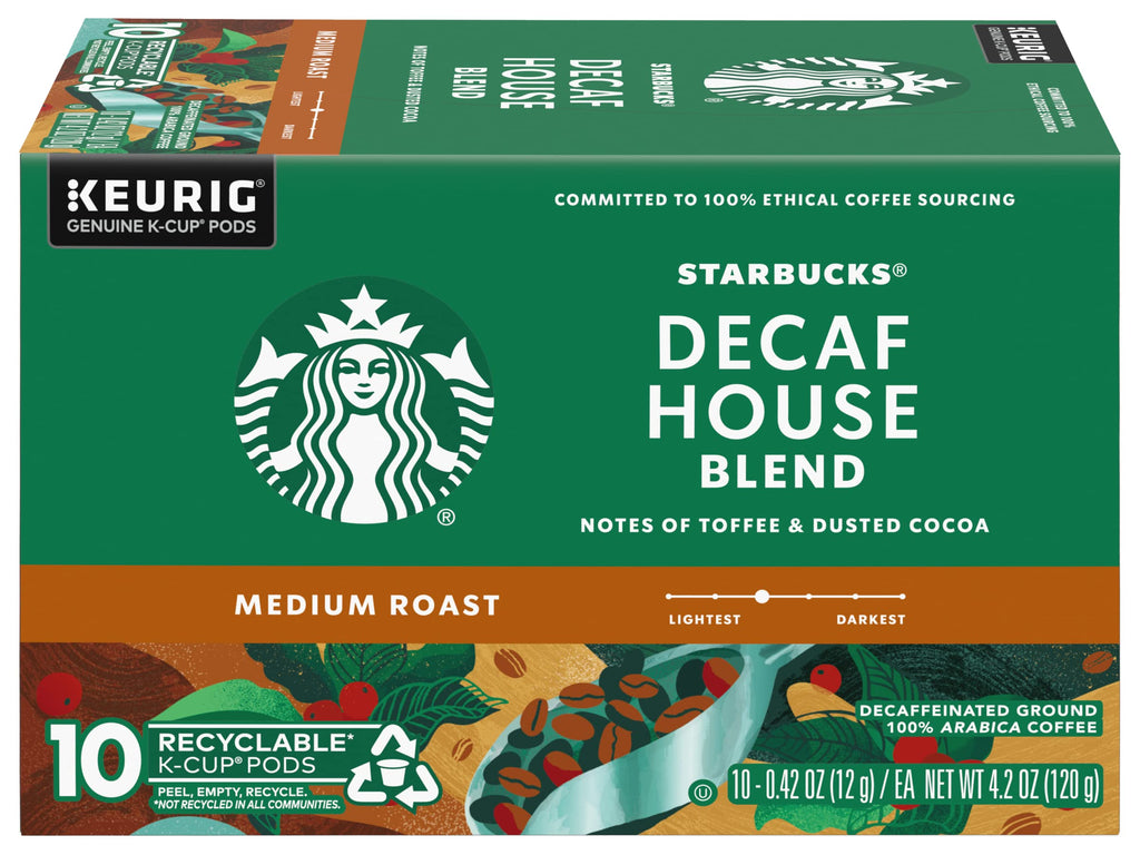 Starbucks House Blend, K-Cup for Keurig Hot Brewers, 72-Count