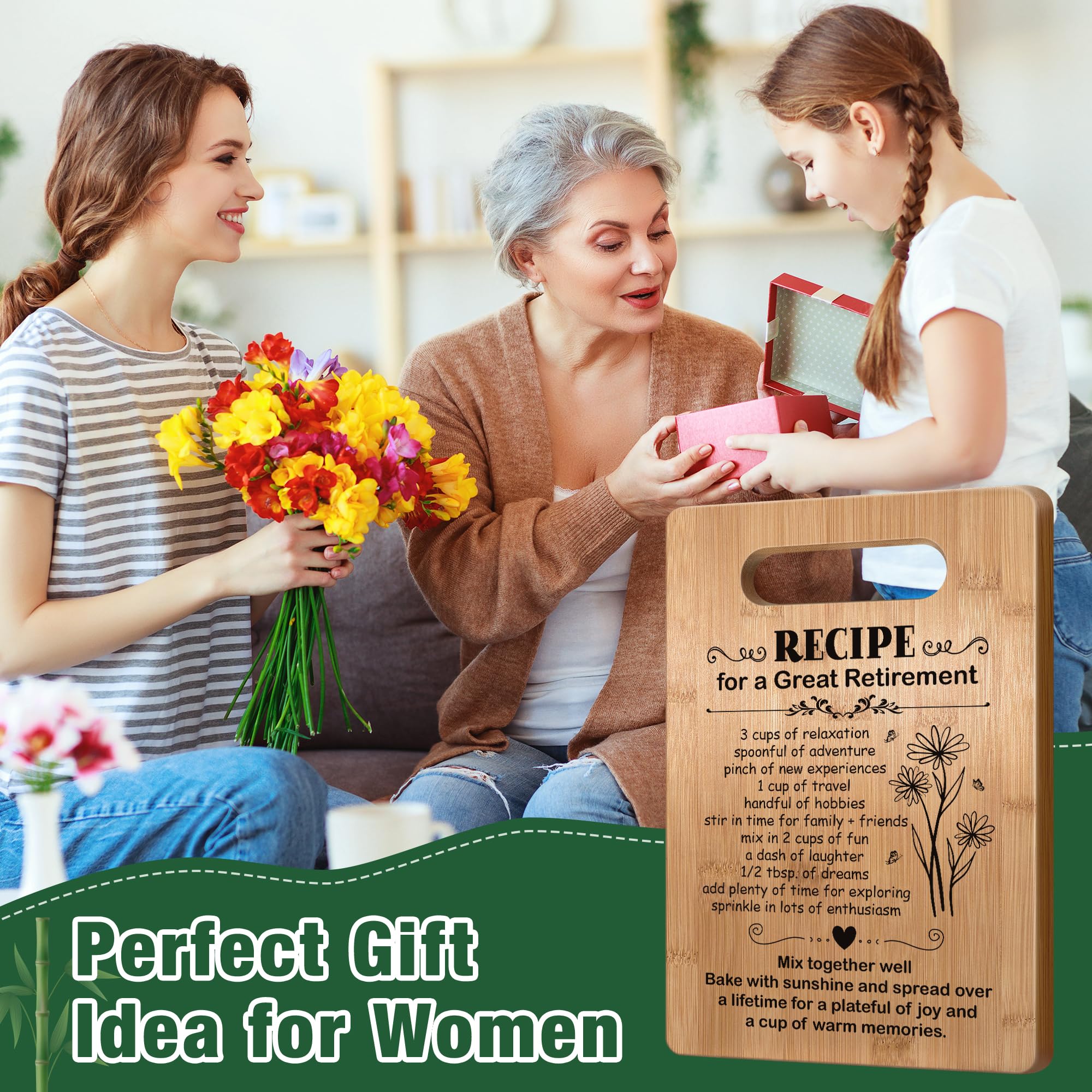 Popular Birthday Gifts for Aunt, Cutting Board Gift for Auntie, Cute Aunt Gifts from Niece Nephew, Auntie Gifts for Mother's Day