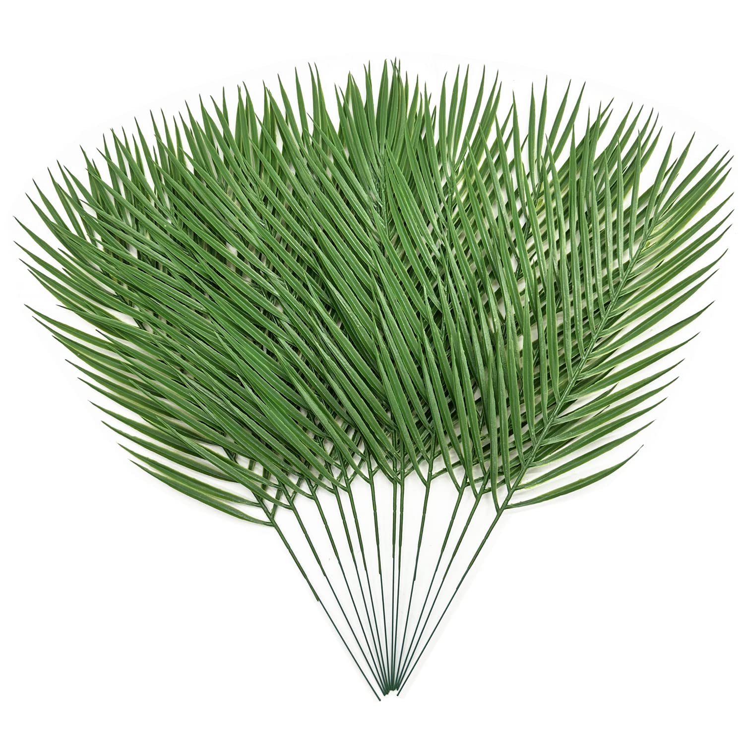 Christmas Decor Artificial Plants, PASYOU Gold Fake Antlers Plastic Grass Shrubs Leaves Indoor Outdoor Home Garden Party Hotel Verandah Wedding Event Faux DIY Decoration - 30 Inch Golden 2 Bunches
