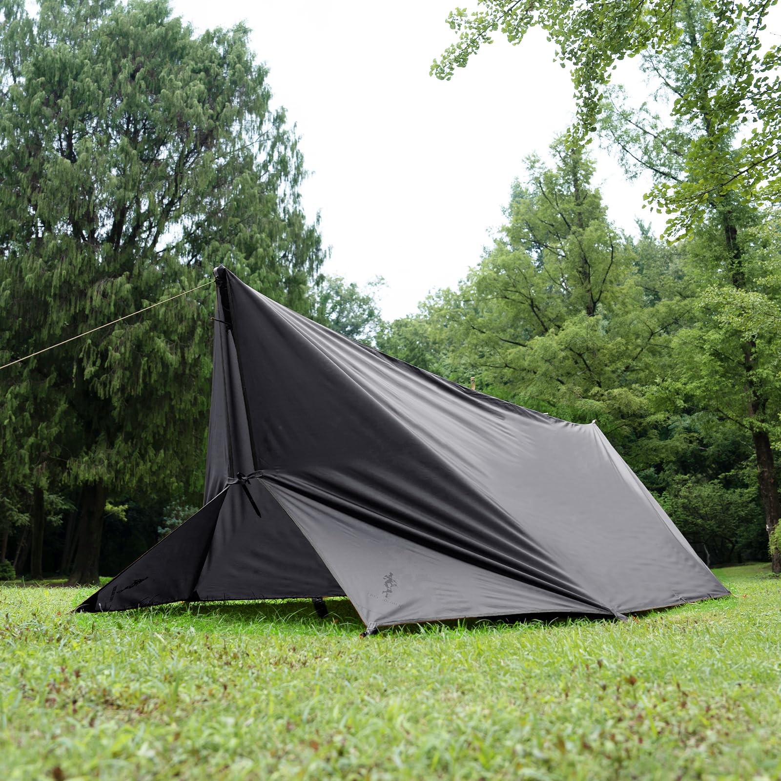 Free Soldier Waterproof Portable Tarp Multifunctional Outdoor Camping Traveling Awning Backpacking Tarp shelter Rain Tarp
