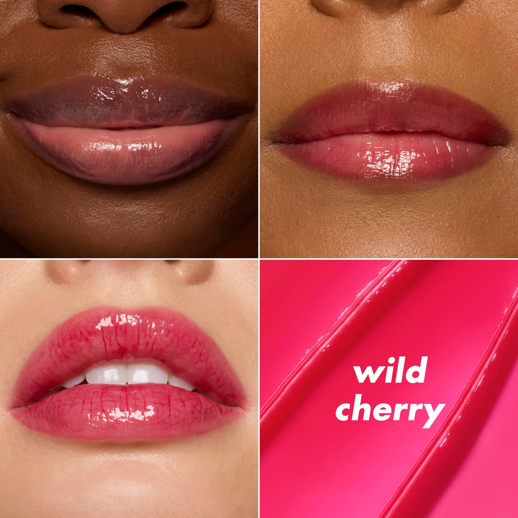 e.l.f. Glow Reviver Melting Lip Balm, Hydrating Tinted Lip Balm For A Glossy Finish & Soft, Supple Lips, Vegan & Cruelty-Free, Blackberry Sorbet