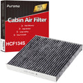 Puroma Cabin Air Filter with Activated Carbon, Replacement for CP134, CF10134, Honda & Acura, Civic, CR-V, Odyssey, CSX, ILX, MDX, RDX, AT134 (1 pc)