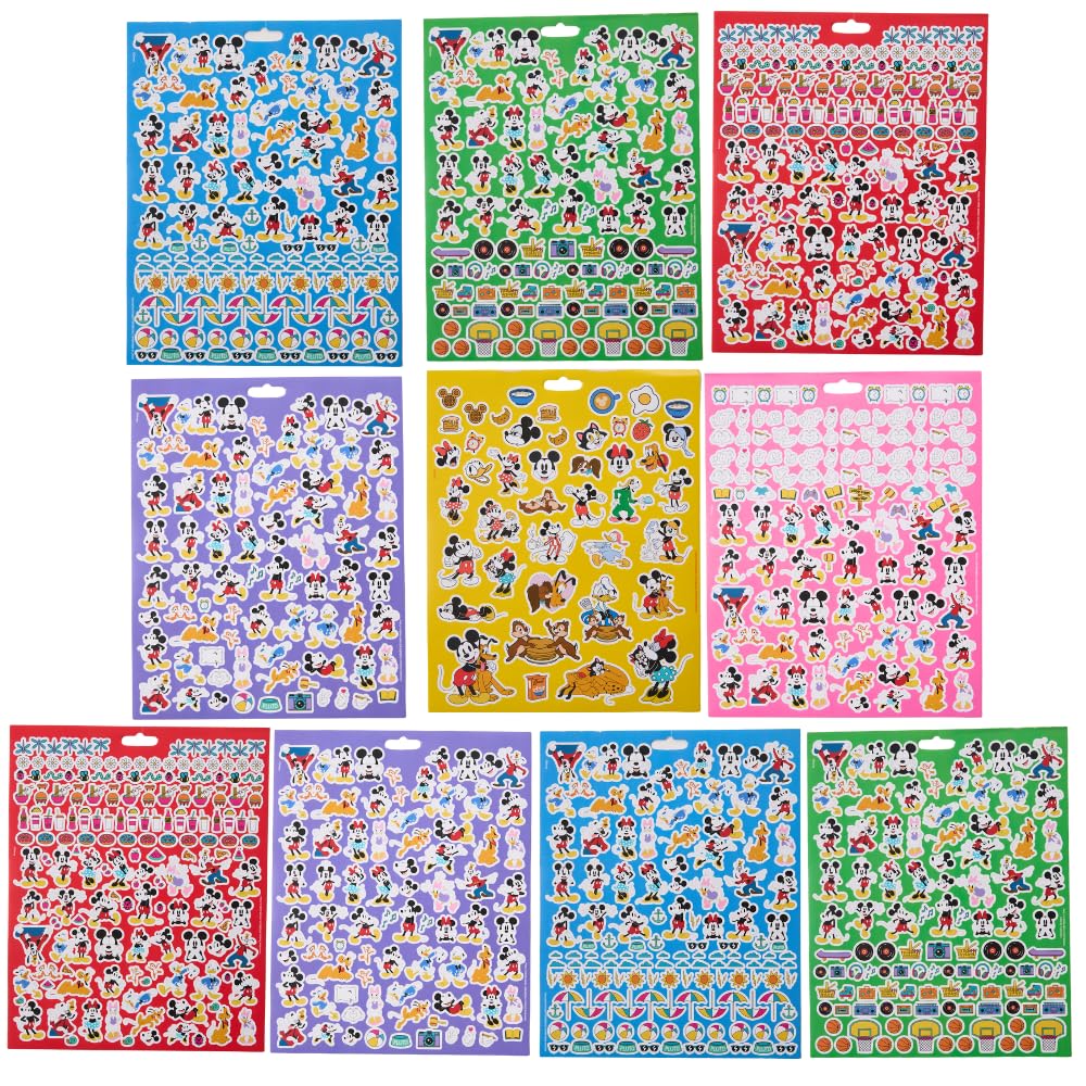 Gabby's Dollhouse Sticker Book Set, 12 Sheets with 1000+ Puffy Stickers Gabby, Mericat, Cakey, Pandy Paws