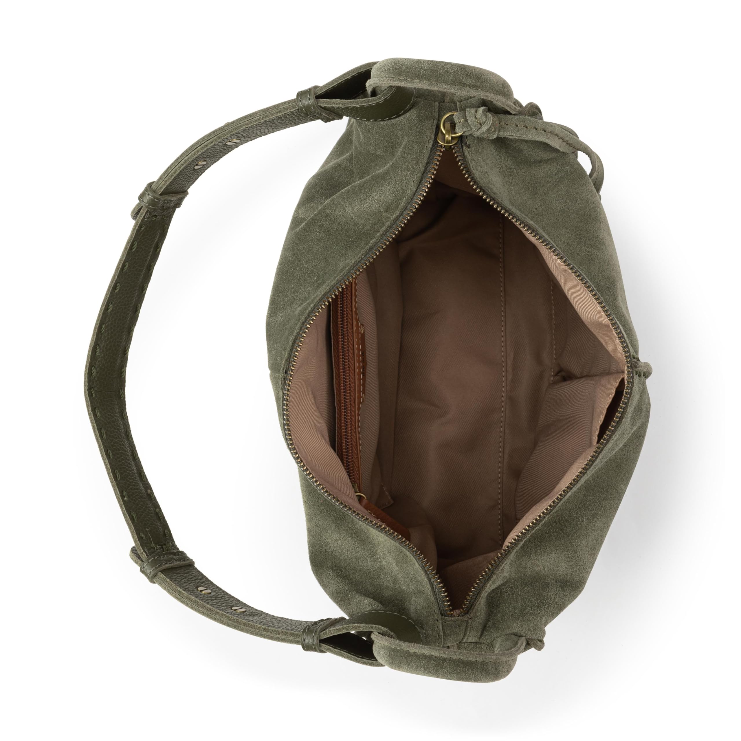 The Sak Los Feliz Hobo Purse - Premium Large Leather Women's Handbag for Everyday & Travel - Durable Purse With Zipper Pocket