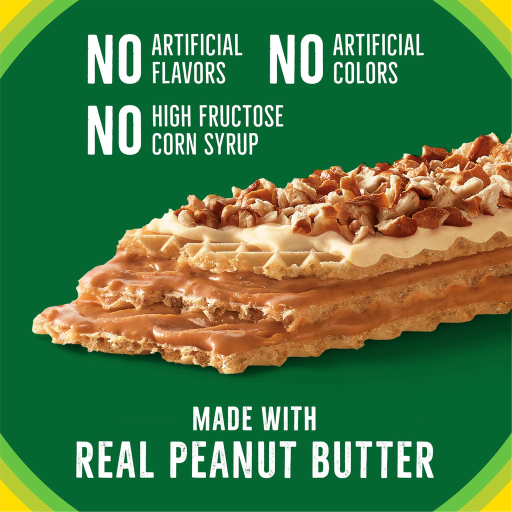 Nature Valley Crispy Creamy Wafer Bars, Blueberry, Whole Grain, 5 Bars, 6.5 oz