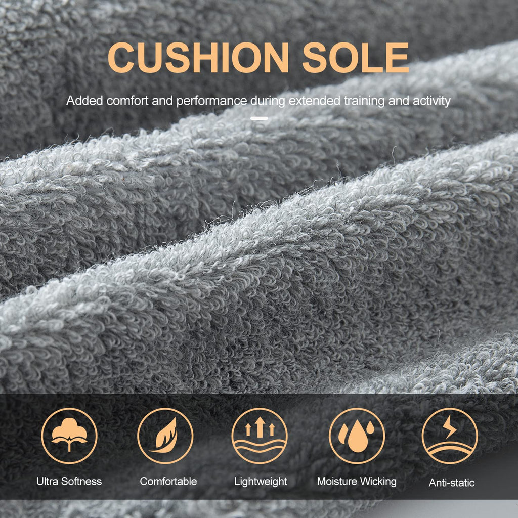 CS CELERSPORT 6 Pairs Ankle Athletic Running Socks Low Cut Sports Tab Socks for Men and Women