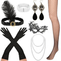 Cridoz Flapper Accessories for Women - 1920s Gatsby & Roaring 20s Style