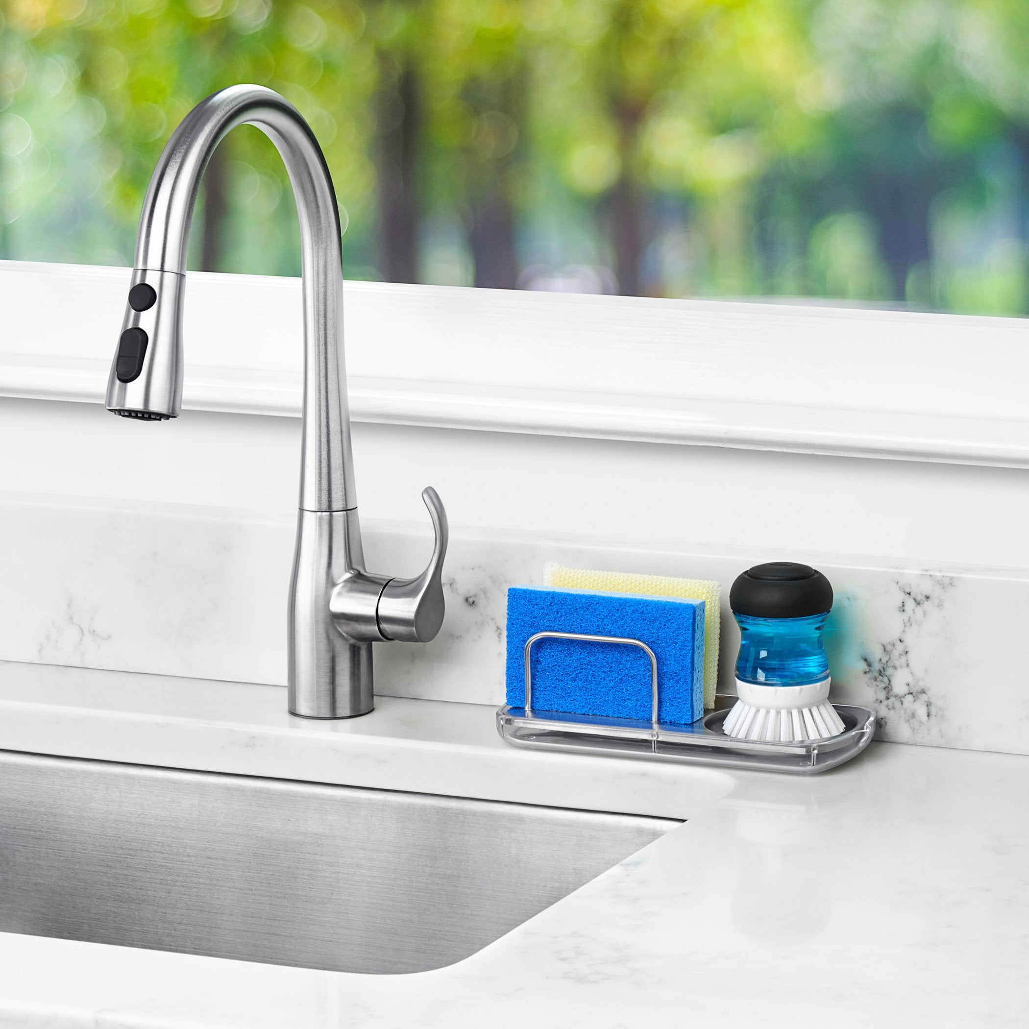 OXO Good Grips Stainless Steel Sponge Holder