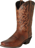 Laredo Mens Breakout Square Toe Pull On Casual Boots Mid Calf - Brown
