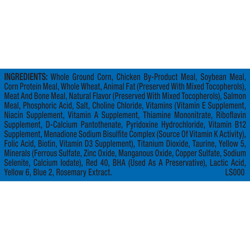 9Lives Daily Essentials Dry Cat Food for Adult Cats with Chicken, Beef & Salmon Flavors, 3.15 lb. Bag (Pack of 4)