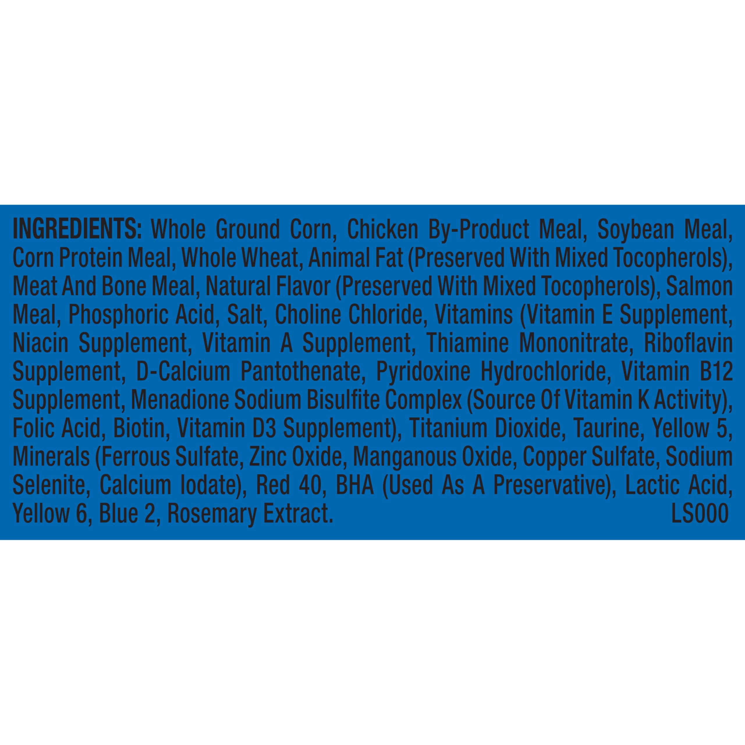 9Lives Daily Essentials Dry Cat Food for Adult Cats with Chicken, Beef & Salmon Flavors, 3.15 lb. Bag (Pack of 4)