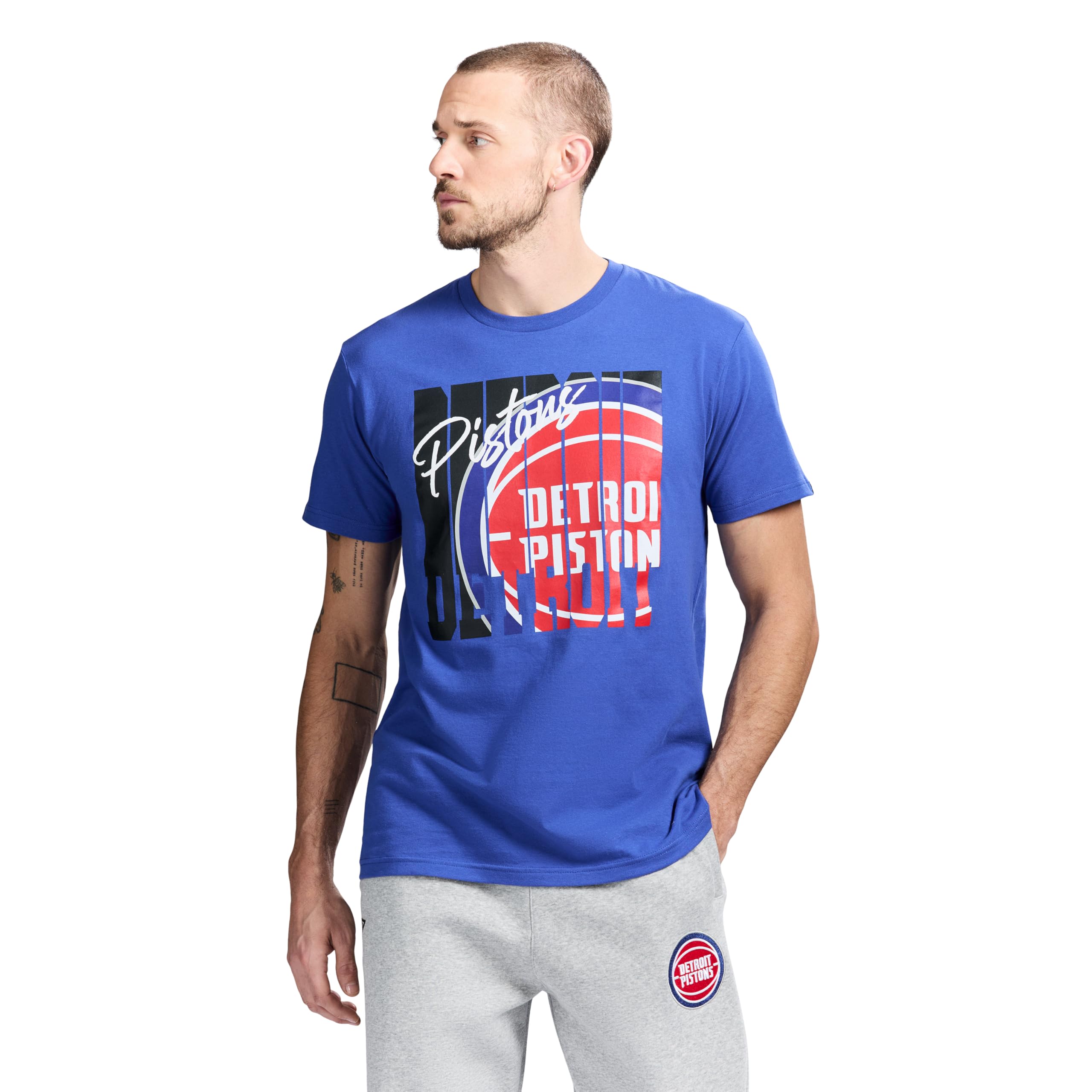 Game 7 NBA Mens Game 7 X NBA Officially Licensed Men's Graphic Short Sleeve Lightweight Crew Neck Cotton Team T-Shirt
