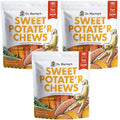Dr. Harvey's Sweet Potato Chews for Dogs, Dog Treats for Small, Medium, Large Dogs, Natural Dog Snacks for Training, Healthy Teeth, Preventing Bad Breath, and Aggressive Chewers, USA Grown (1 Pound)