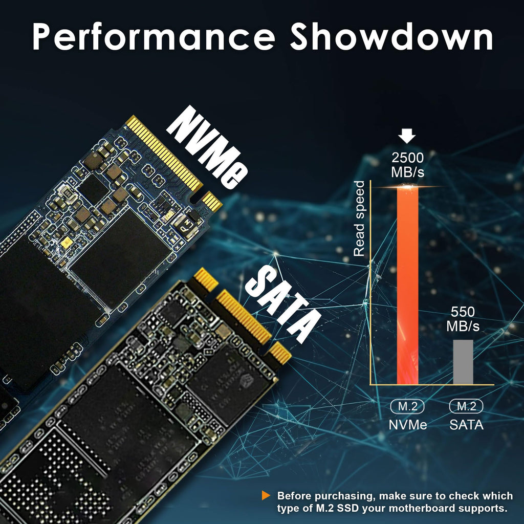 DATO M.2 2230 SSD PCIe 512GB Gen 3x4 NVMe with Aluminium heatsink, Internal Solid State Drive M Key for Business Students Gamers Creator, up to 2500/1700 MB/s - ARS330