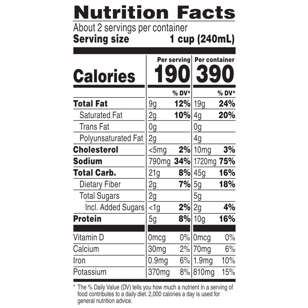 Campbell’s Chunky Soup, Baked Potato with Cheddar and Bacon Bits Soup, 18.8 Oz Can