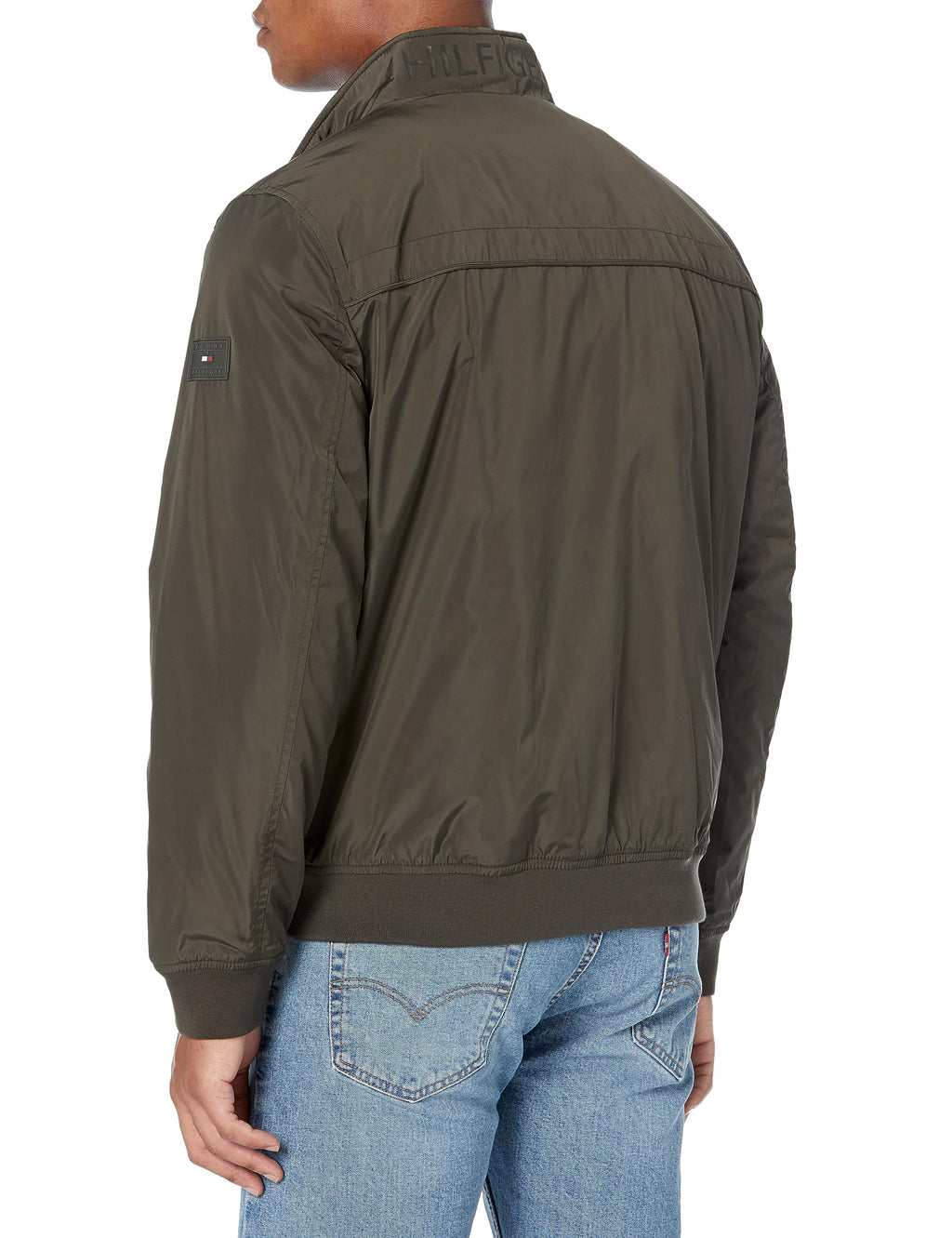 Tommy Hilfiger Men's Performance Faux Memory Bomber Jacket