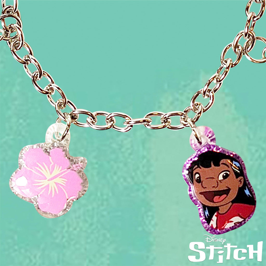 LUV HER 7" Minecraft Bracelet with 4 Metal Charms - Minecraft -Ages 3+