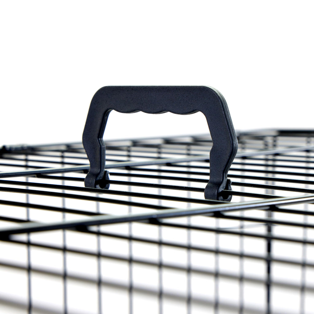 Carlson Secure and Compact Double Door Metal Dog Crate, Medium with Divider Panel