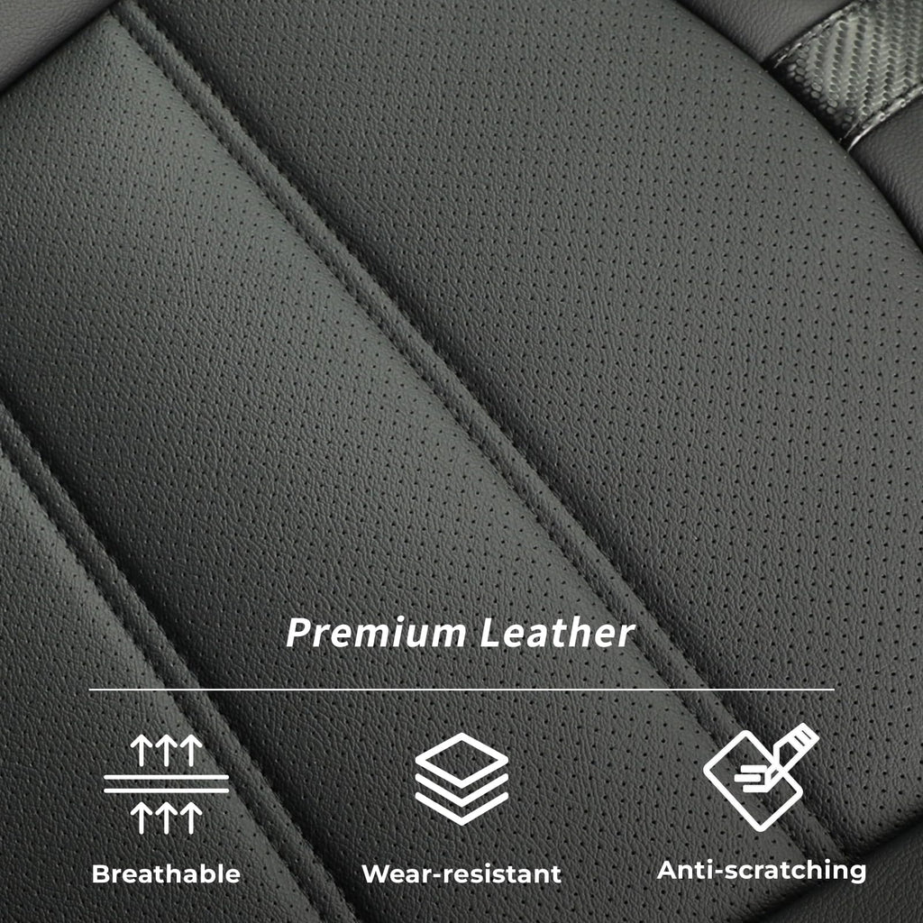 coverdream Front Seat Covers Custom Fit for Toyota Tacoma 2016 2017 2018 2019 2020 2021 2022 2023 SR SR5 TRD Series,Limited Pickup Truck,Breathable Seat Protector,Fit Like A Glove (Gray,2-Pack Only)