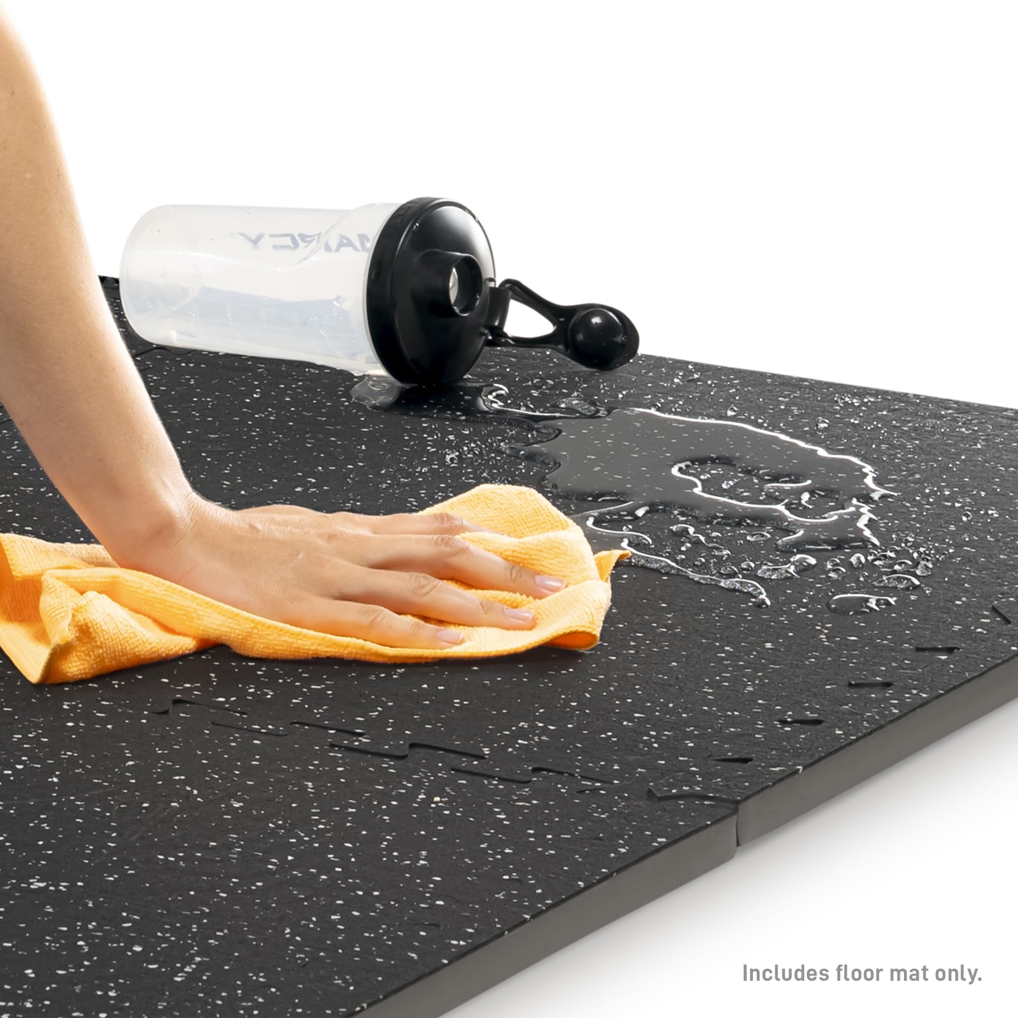 Marcy EVA Foam Interlocking Flooring Mat High Density Non-Slip Tiles for Fitness Equipment, Workout Cushion and Floor Protection