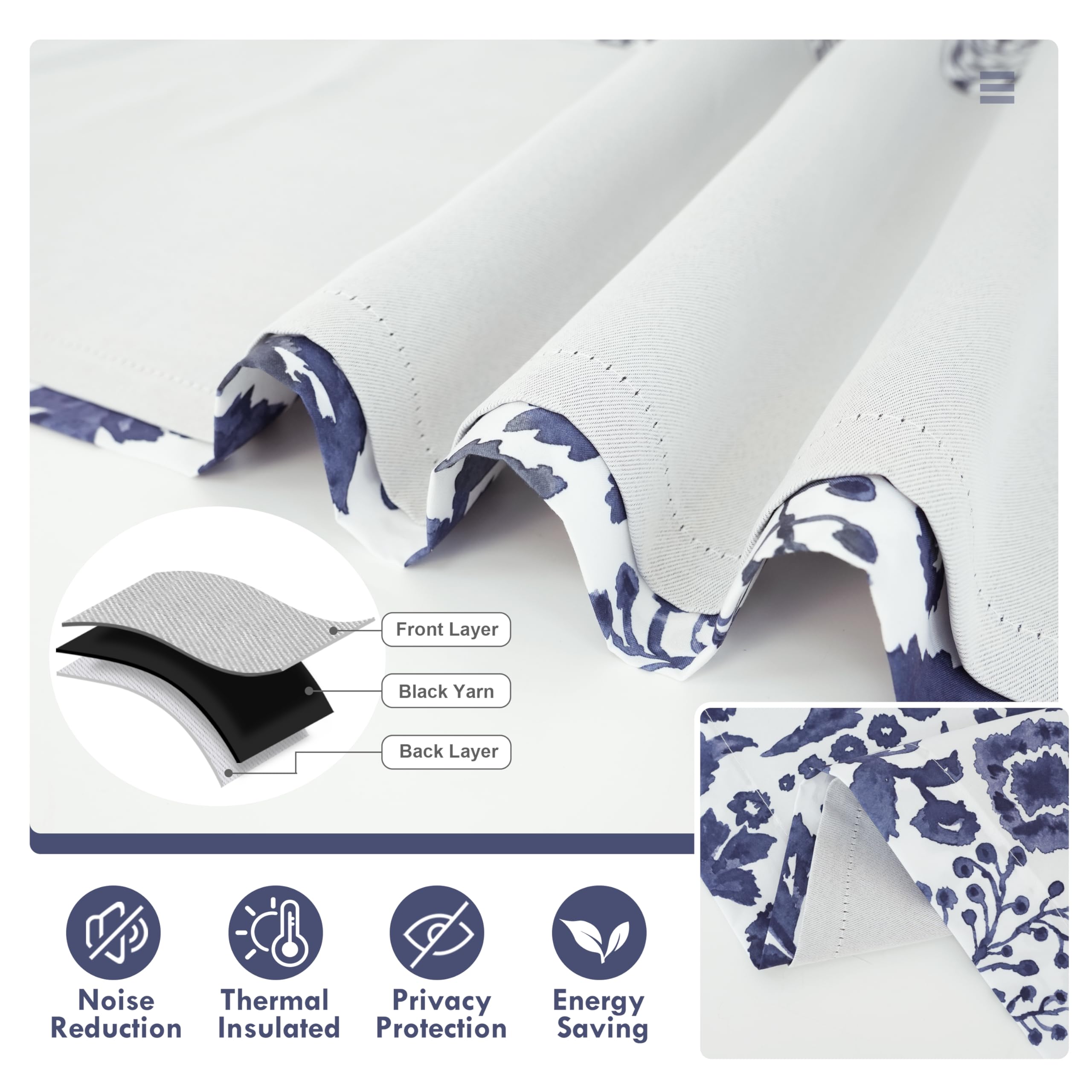 DriftAway Julia Lined Valance Double Layer Thermal Insulated Room Darkening Blackout Valances 3 Inch Rod Pocket Window Valance for Bathroom Living Room 52 Inch by 18 Inch Blush