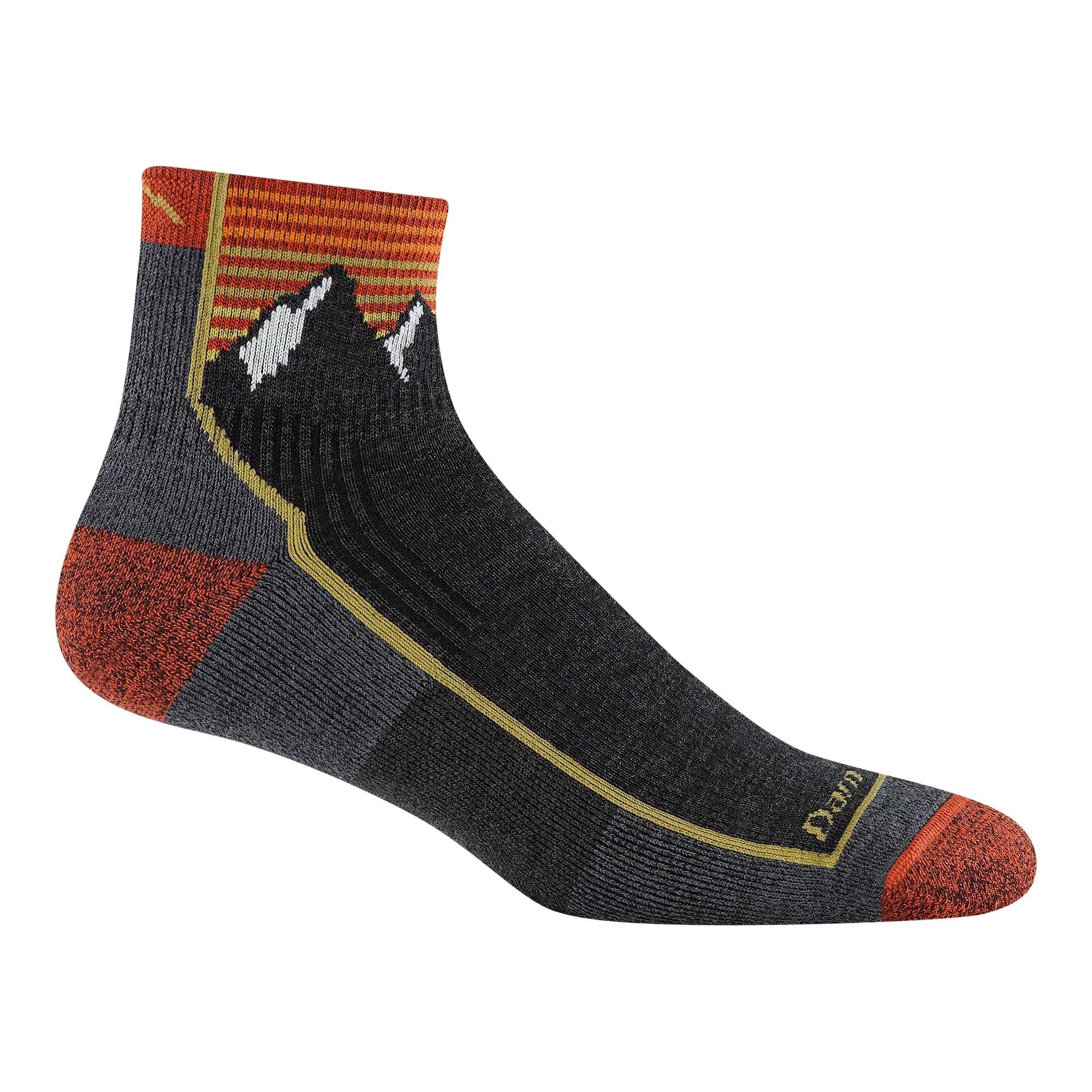 Darn Tough (Style 1959) Men's Hiker Quarter Midweight with Cushion Hiking Sock