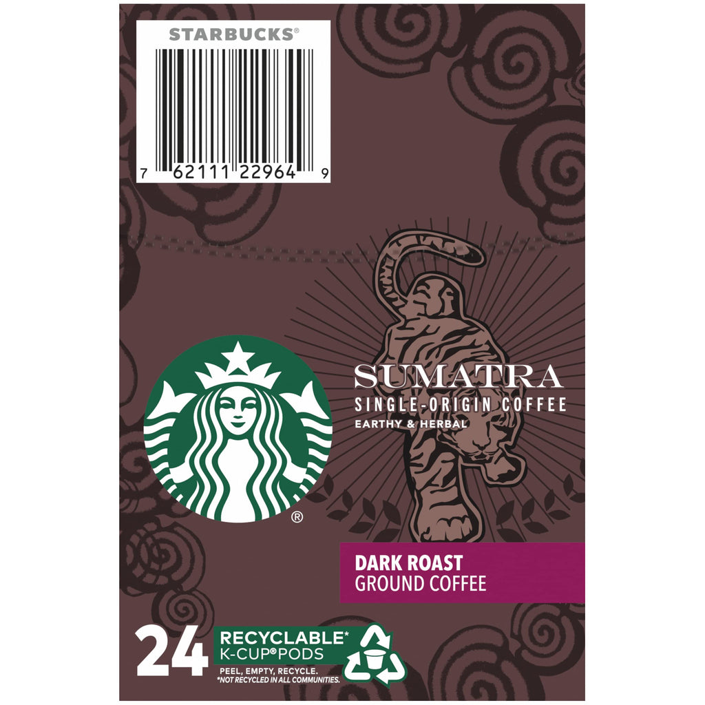Starbucks Coffee, Caffe Verona Dark K Cup Portion Pack for Keurig Brewers, 24 Count