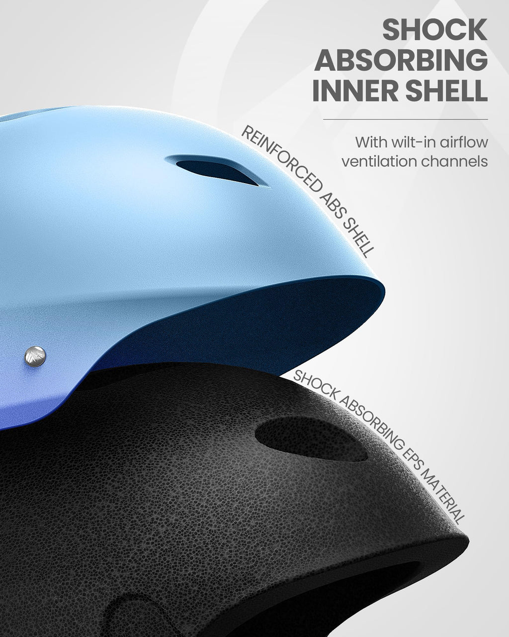 OutdoorMaster Kelvin Ski Helmet - Snowboard Helmet for Men, Women & Youth