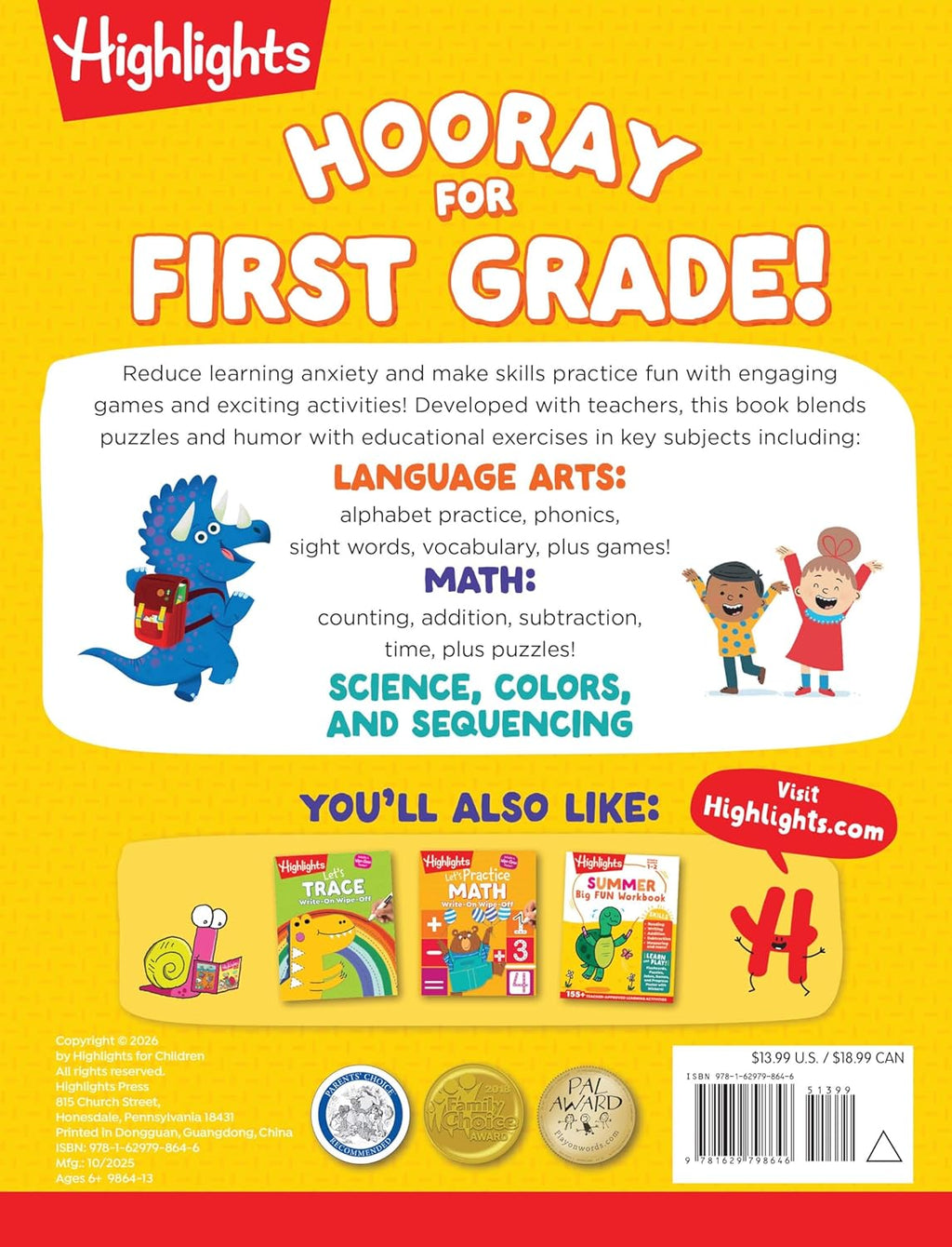First Grade Big Fun Workbook