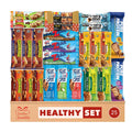Jumbo Jumble Snack Box (25 Count) Gift Care Package Snacks Variety Pack for Adults Teens Kids Men Women school College Office Birthday (Healthy Set)