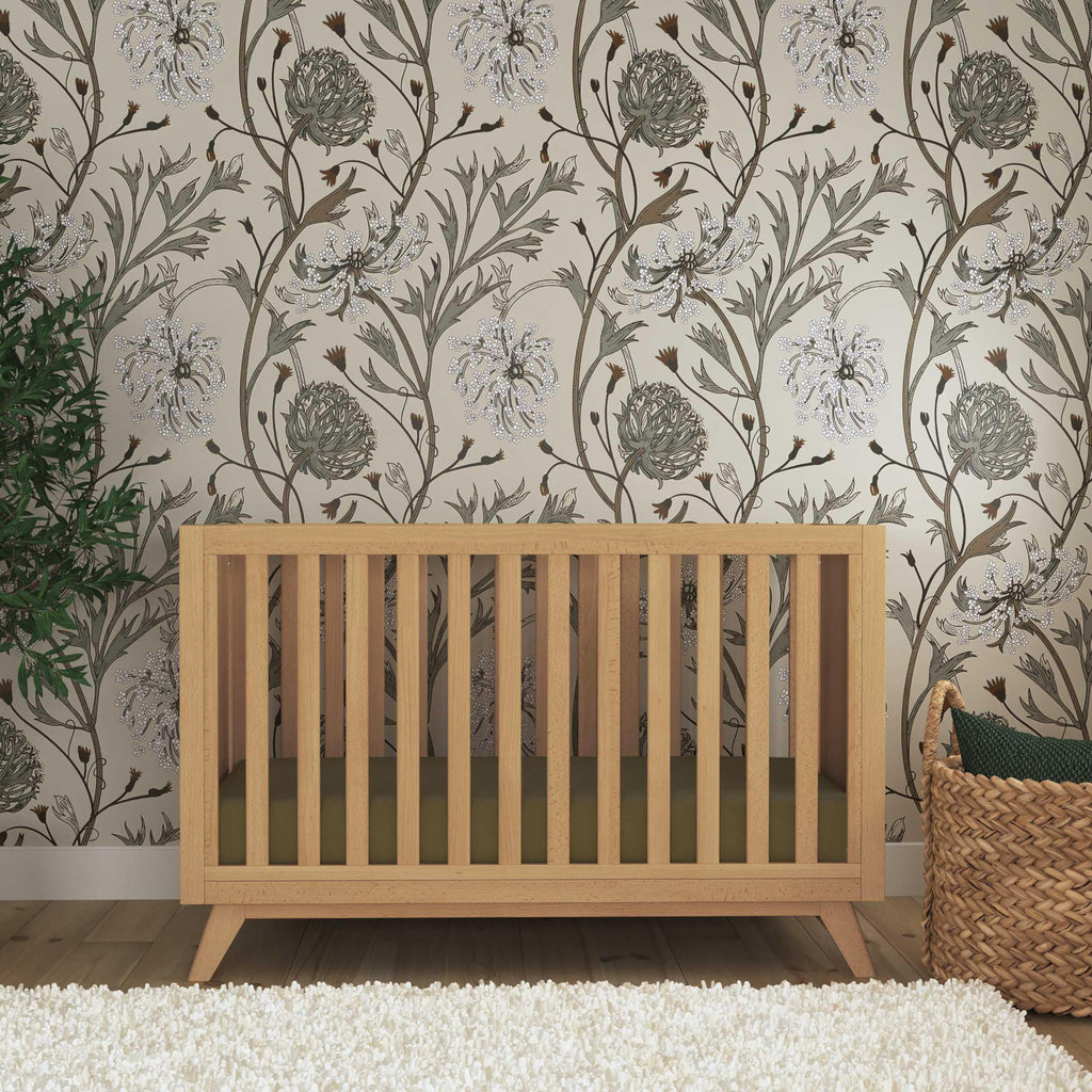 Davinci Otto 3-in-1 Convertible Crib in Walnut, Greenguard Gold Certified