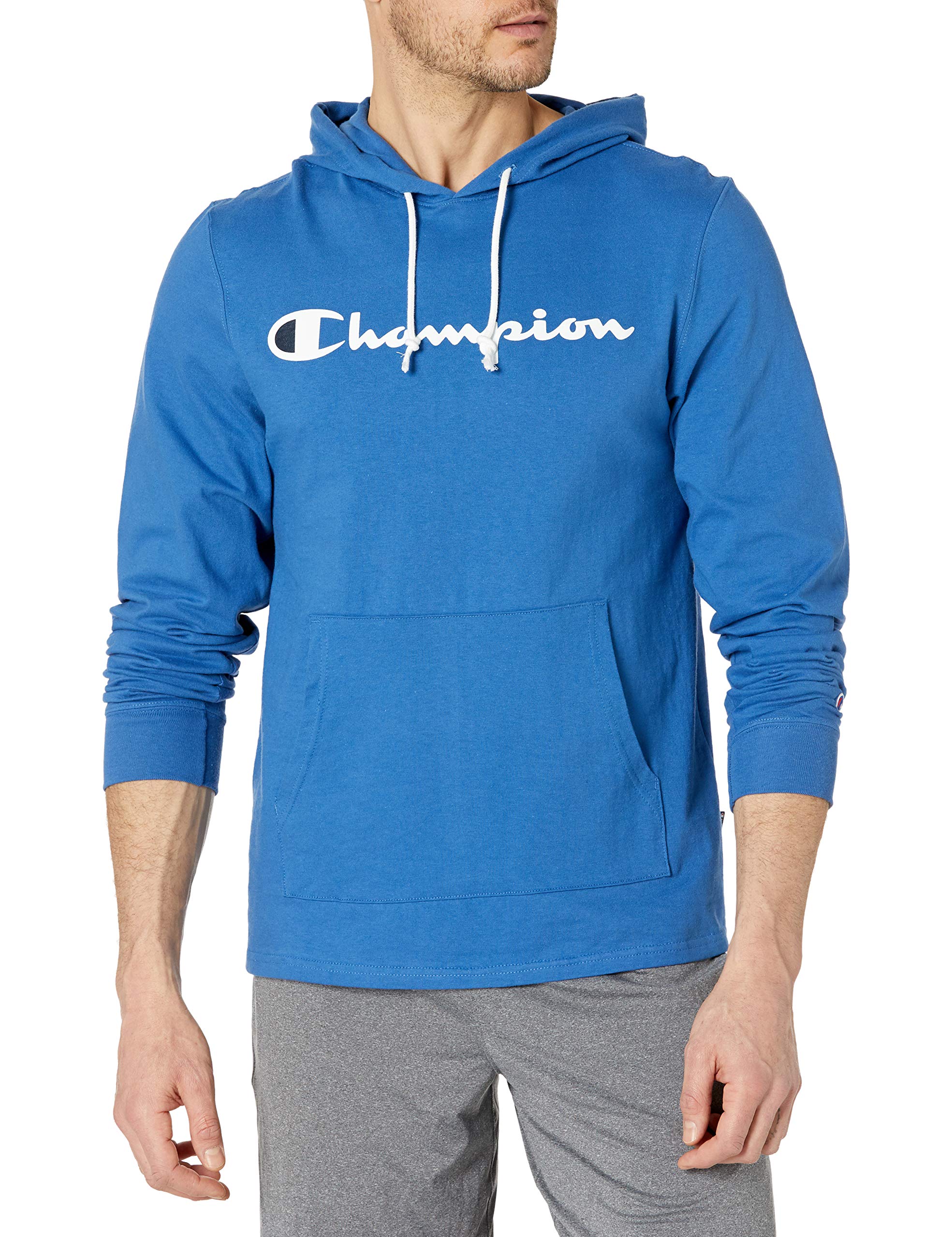 Champion Men's Long Sleeve T-shirt Hoodie (Retired Colors)